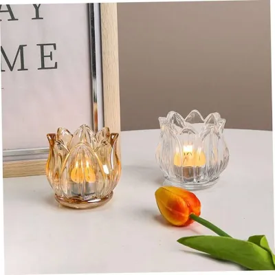 Tulip Decor Candle LED Lamp Light (1 Pc)